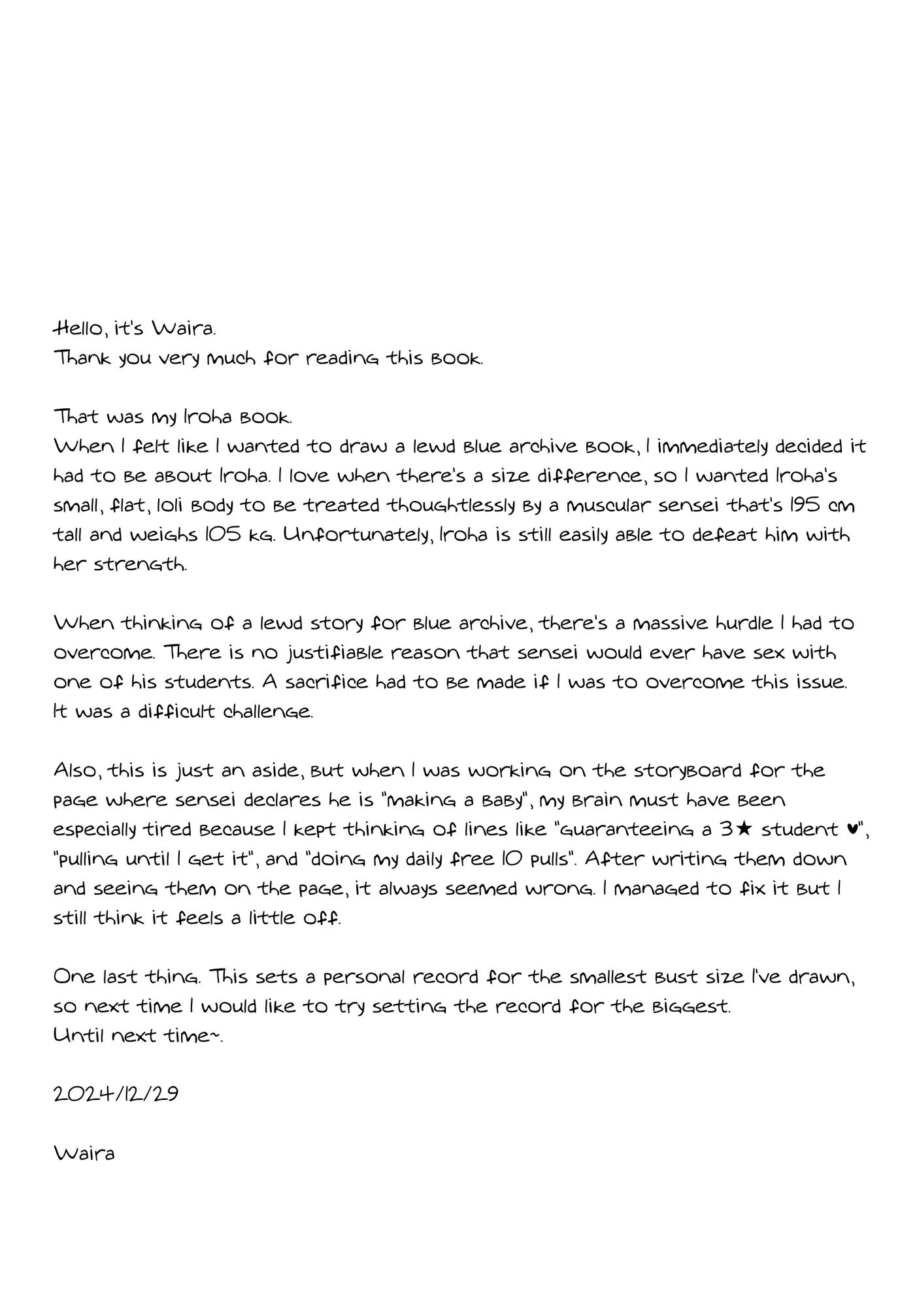 Iroha Is Calling Chapter 1000 Page 24